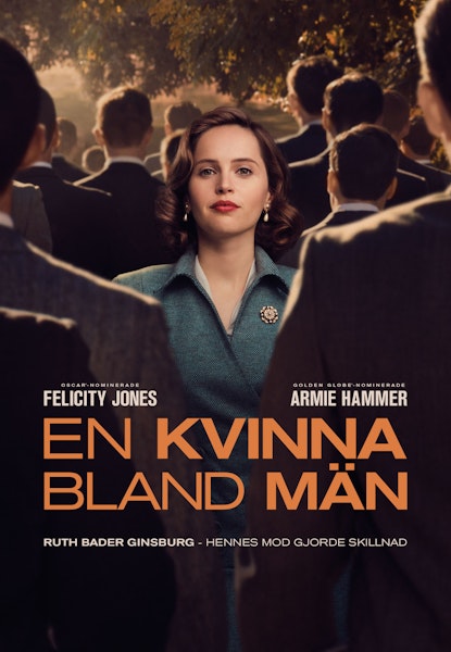 En kvinna bland män