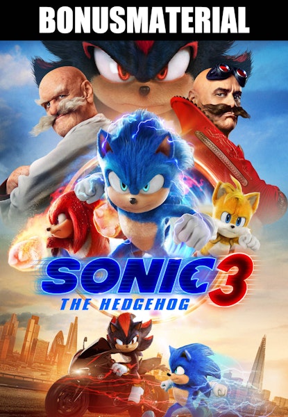 Sonic the Hedgehog 3 - bonus material