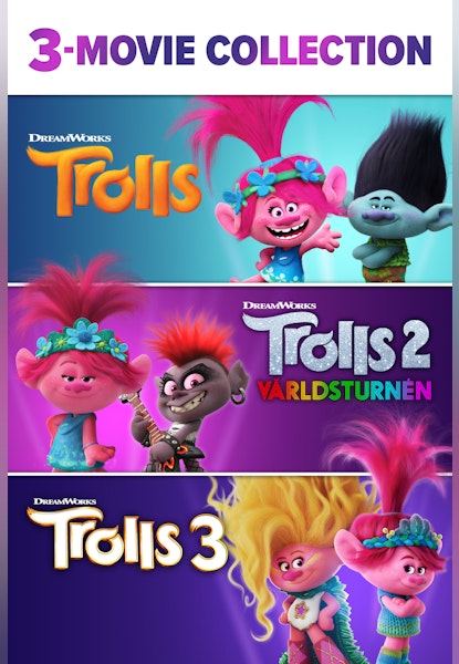 Trolls 3-movie collection