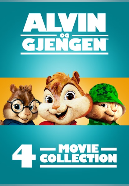 Alvin og gjengen 4-filmspakke