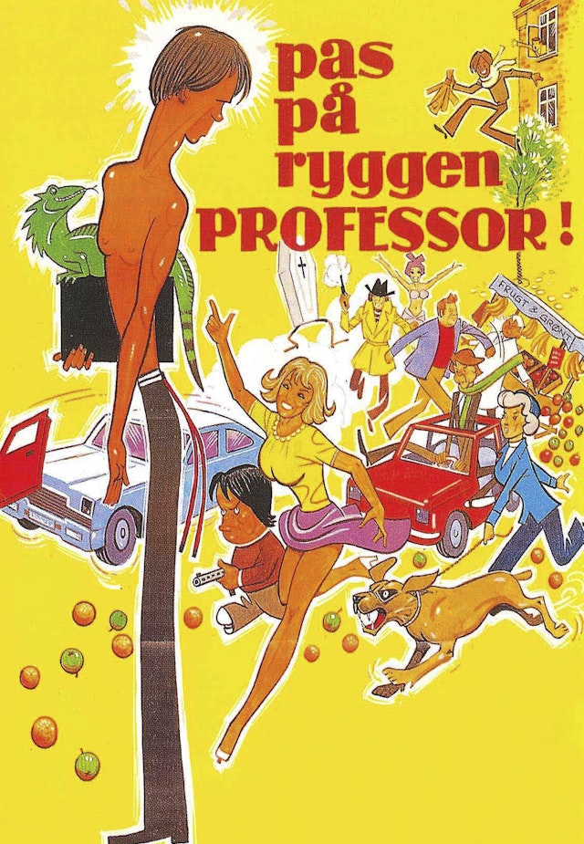 Pas på ryggen, professor!