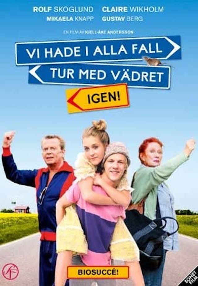Vi hade i alla fall tur med vädret igen