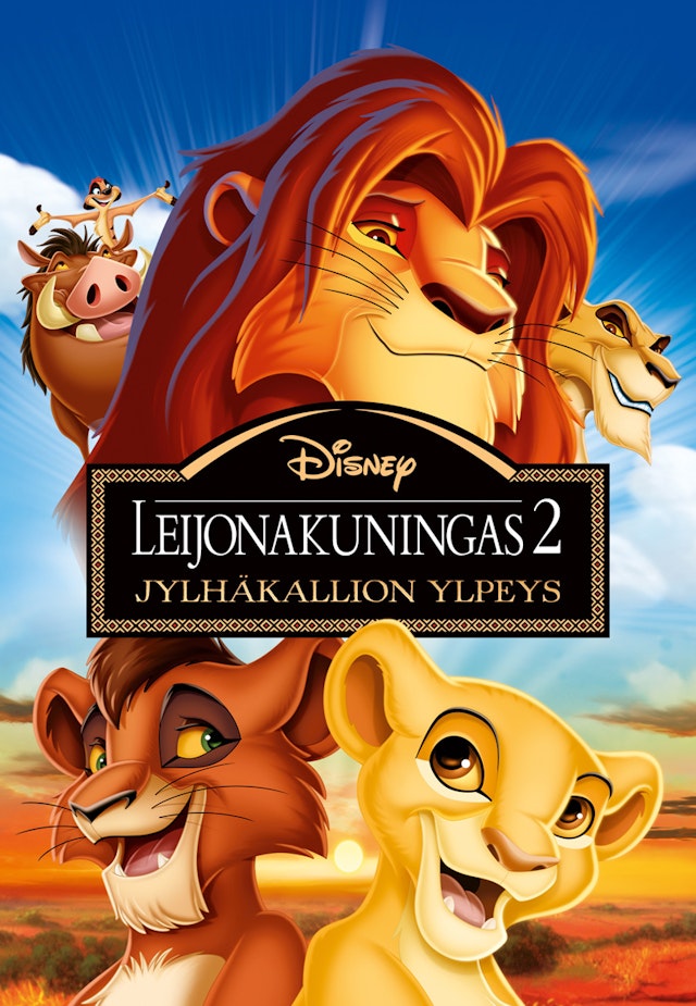 Leijonakuningas 2 – Jylhäkallion ylpeys