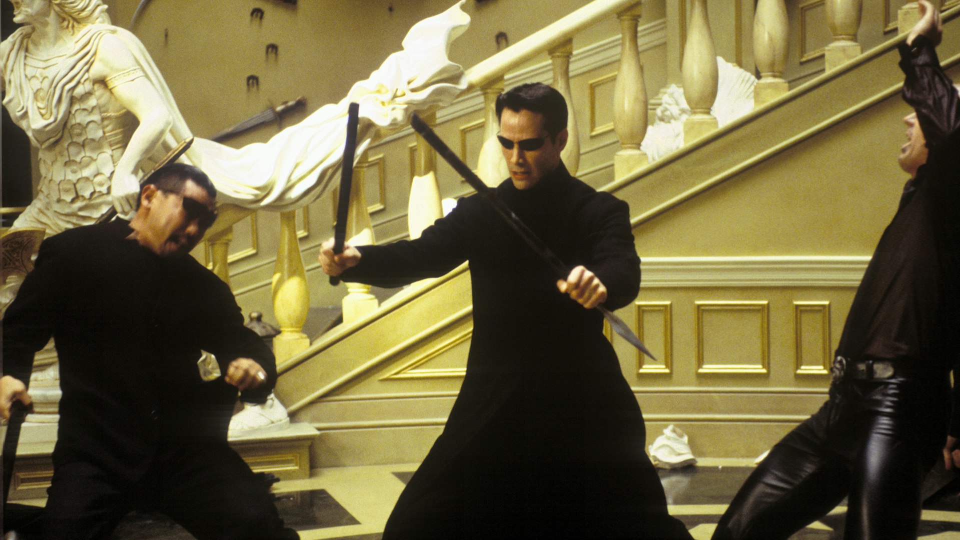 The Matrix 2: Reloaded – Lej eller køb, og stream på Blockbuster