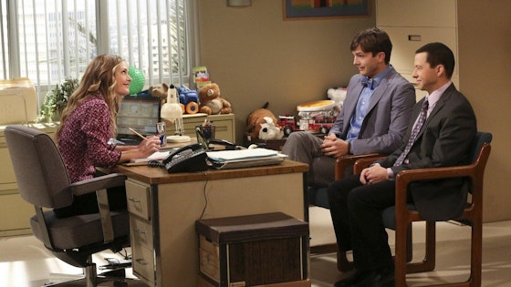 Two and a half men S12E03